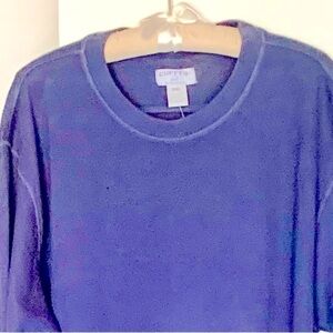 🎁MEN NWT Cozy, fine 100% cotton jersey. Med Wt knit. XXL long/tall